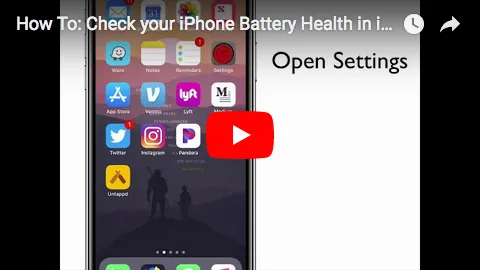 How To: Check your battery health on iPhone