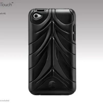 SwitchEasy RebelTouch Hybrid Case for iPod Touch 4G - Black